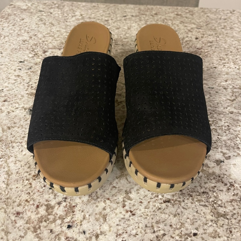 Skechers Pier Ave - Urban Escape Wedge Sandal